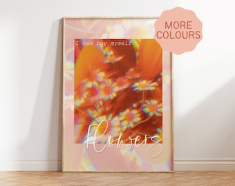 Puedo comprarme flores / Miley Cyrus / Flores Estampado floral