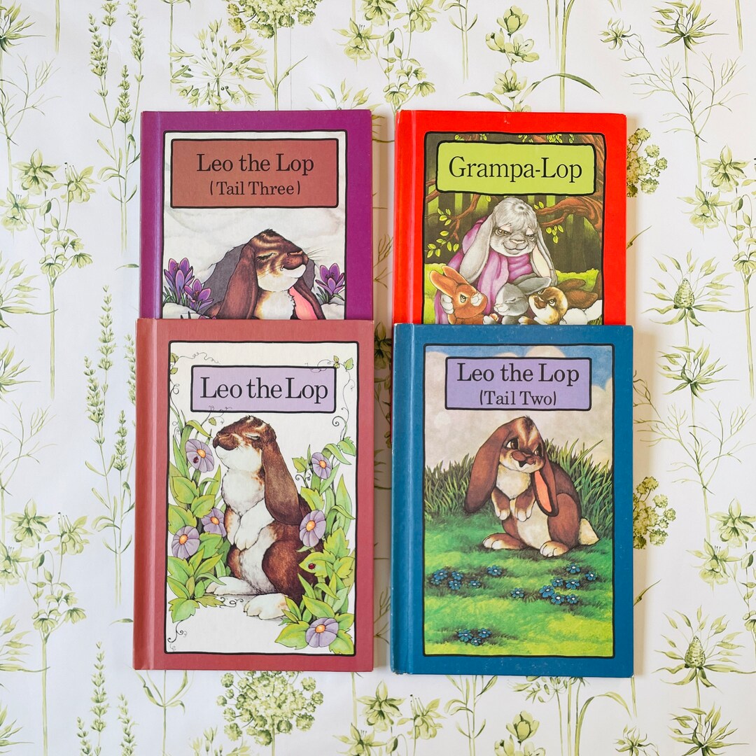 1977 Rare Serendipity Book Bunny Rabbit Leo the Lop - Etsy