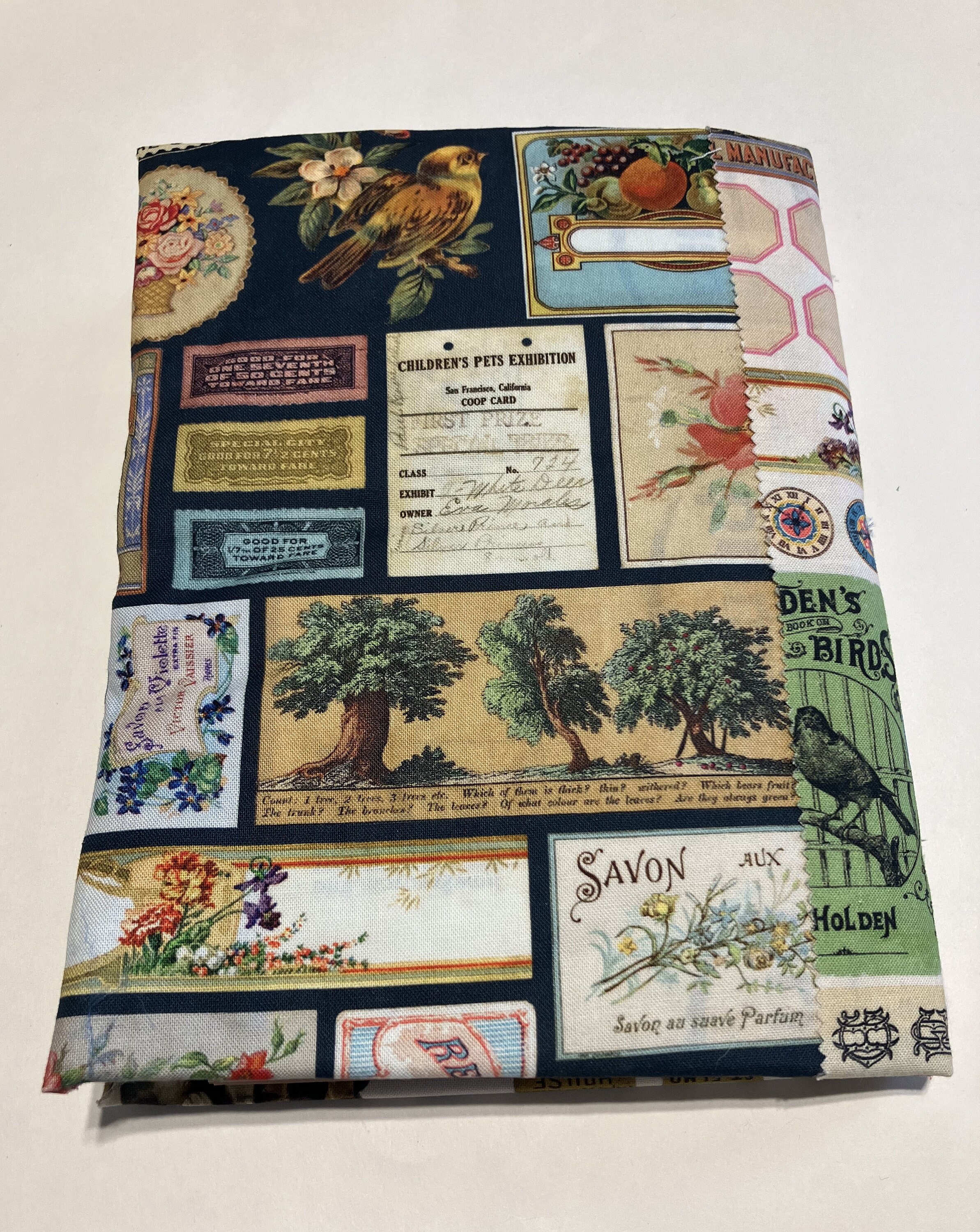 Squishy Handmade Fabric Junk Journal With Dyed Papers - Etsy
