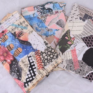 Stitched Raggedy Notebooks Perfect for Journal Inserts