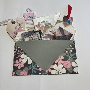 Junk Journal Paper Bundle -  Large  | Ephemera Kit