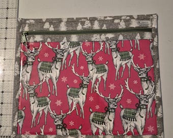 Prancer Vinyl Front Project Bag