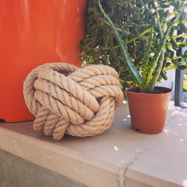 Home Décor jute flower pot flower pot rope basket rope flower pot jute ...