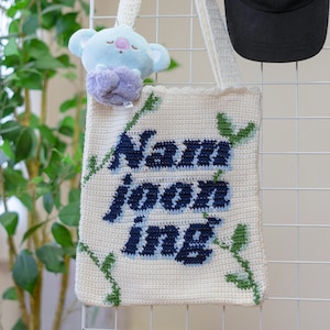 Namjooning Tote Bag Crochet Pattern *DIGITAL FILE