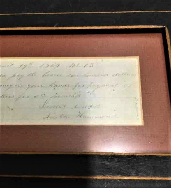Antique Civil War Era Handwritten Promise to Pay (IOU) Dated 1864 ...