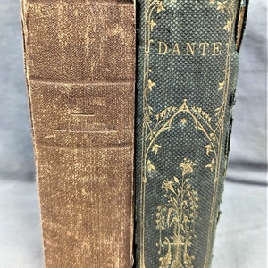 Pair of Vintage Books by Dante Alegheri