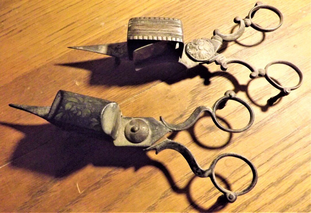 Antique Candle Wick Trimmers Etsy
