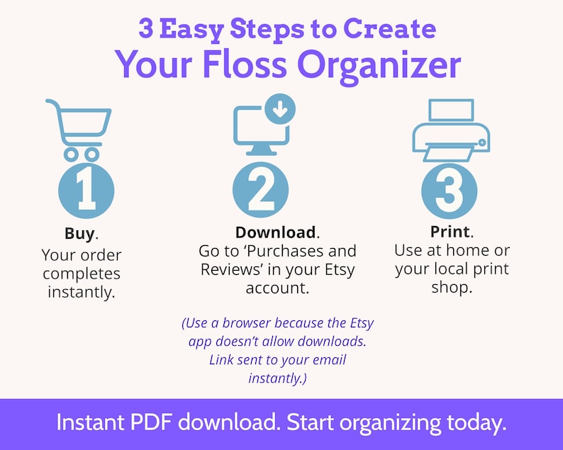 Printable DMC Floss Organizer Cards | 500+ Colors Thread Storage System | Cross Stitch Embroidery image 11