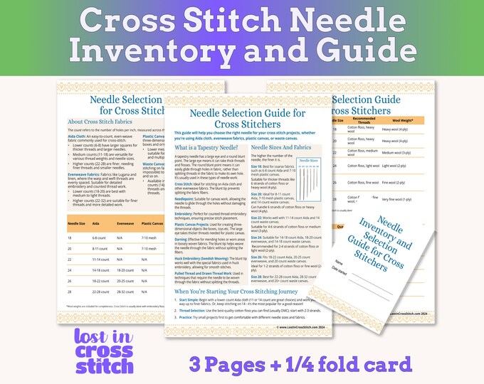 Sewing Needle Chart With Types, Size & Color Codes, Sewing Needle Types ...