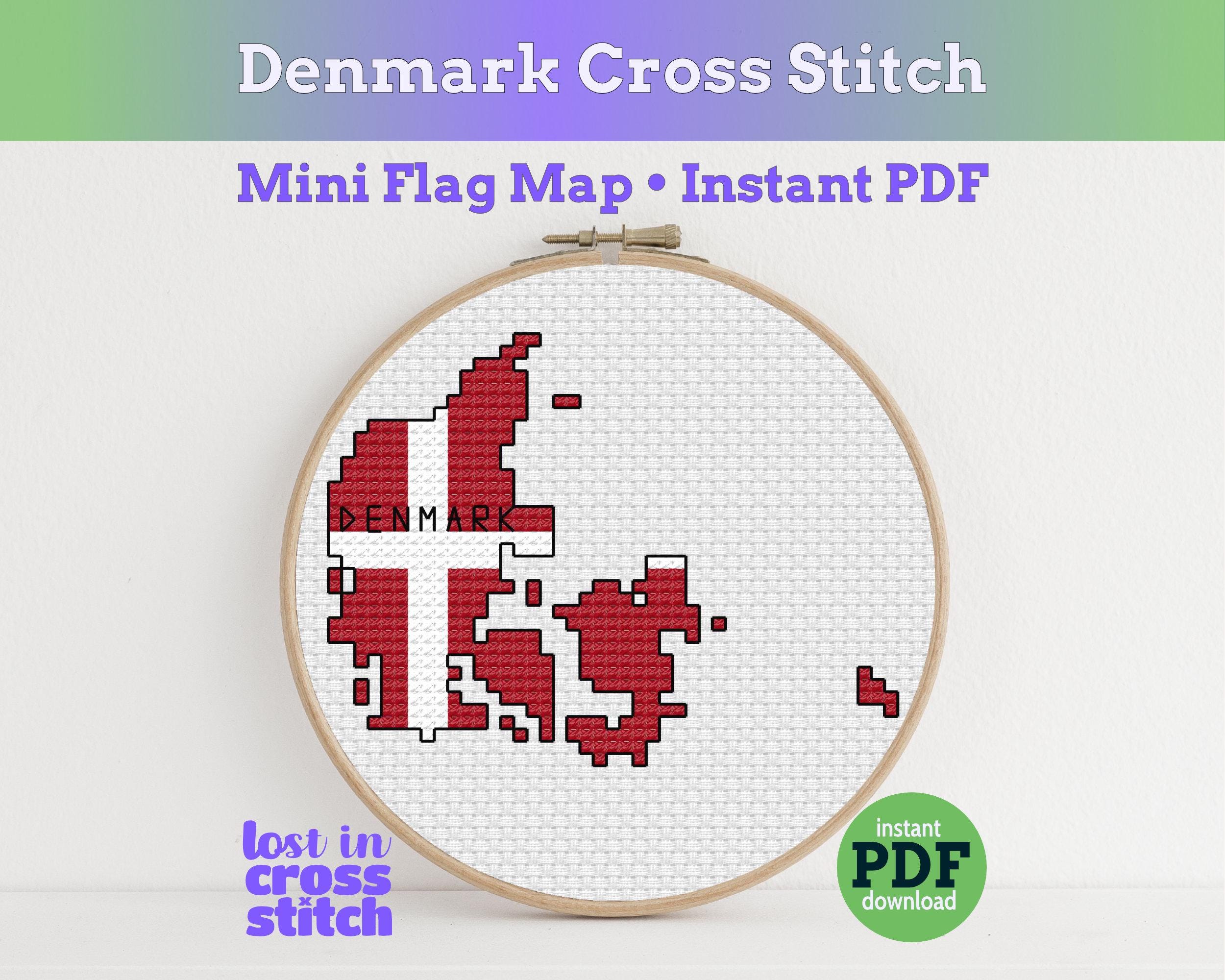 Danish Cross Stitch - Etsy
