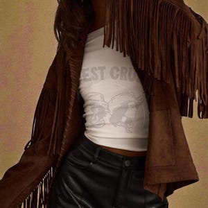 Western Suede Jacket, Women Western Jacket, Women Vintage Style, Cripple Creek, Women Stylish Jacket, Traditional Jacket, native American, Women Buckskin Jacket, Western Native Jacket, Women Tassel Jacket, Western Suede Coat, Women Western Coat, Women buckskin jacket

gift for her, gift for mom, valentines day gift, women leather jacket, handmade leather, suede fringe jacket, cowgirl jacket, western jacket, suede biker jacket, fringe jacket, boho leather jacket, festival jacket, boho