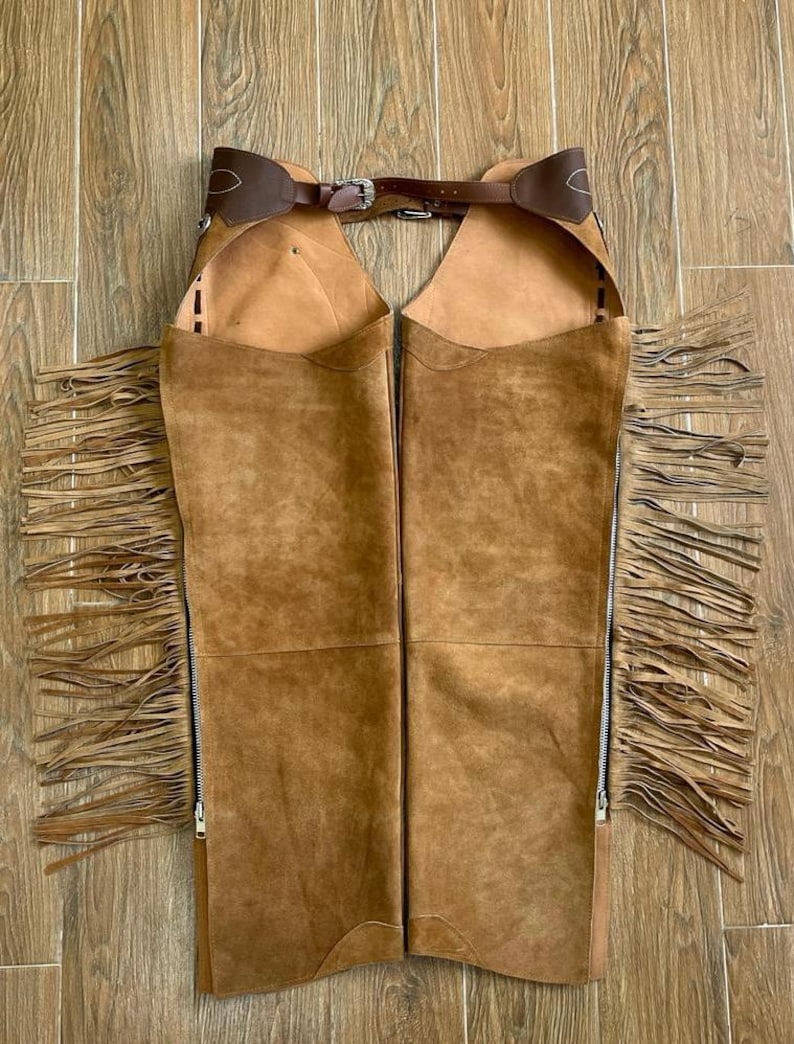 Suede Leather Chap, Western Style Chap, Riding Chap, Mountain Chap, Leather Chap, Womens Chap, Native Chap, Suede Leather Pant, Women western chap, Women Native Chap, women chaps, women chap, women leather chap

horse riding gifts, Equestrian gifts, Horse gifts, Custom horse gifts, western wear men, Rodeo, leather chap, Hand made, Cowgirl, cowgirl art, cowgirl birthday, cowgirl outfit, women western wear