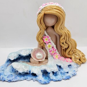 Aphrodite goddess of love and beauty polymer clay figurine statue Greek mythology divine feminine art alter decoration valintines day gifts image 12