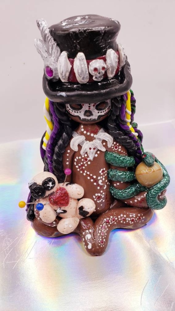 Voodoo Crystal Goddess Black Magic Witch Voodoo Doll Add Extra