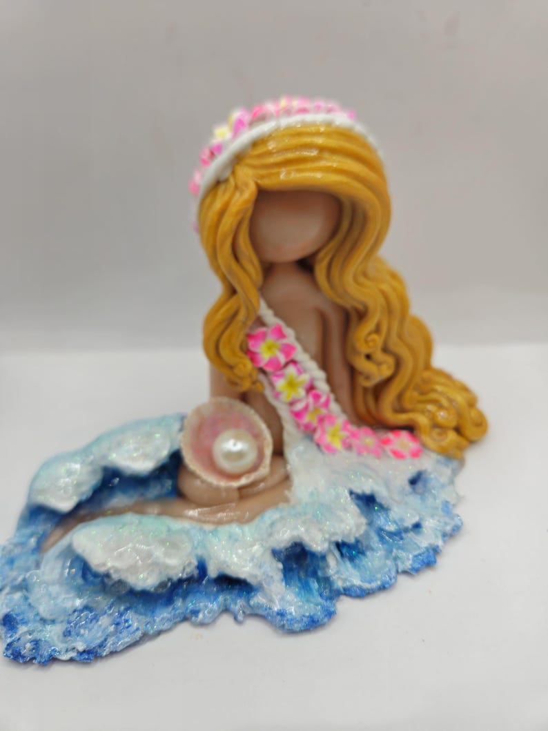 Aphrodite goddess of love and beauty polymer clay figurine statue Greek mythology divine feminine art alter decoration valintines day gifts image 19