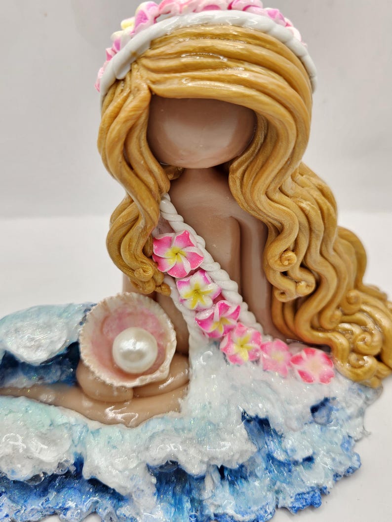 Aphrodite goddess of love and beauty polymer clay figurine statue Greek mythology divine feminine art alter decoration valintines day gifts image 18