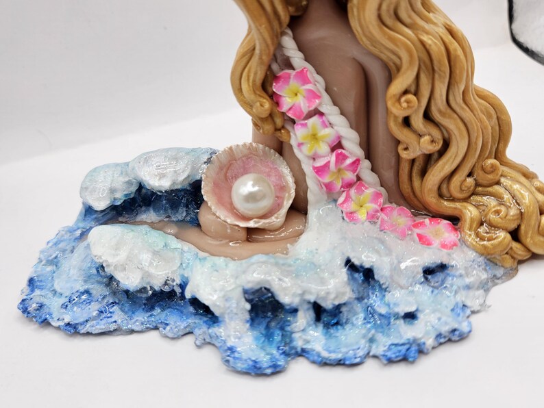 Aphrodite goddess of love and beauty polymer clay figurine statue Greek mythology divine feminine art alter decoration valintines day gifts image 15