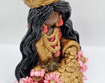 Lakshmi Hindu goddess of wealth and good fortunes