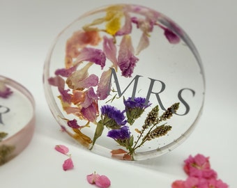 Flower Preservation, Resin Coaster, Wedding Flower Preservation, Funeral Flower Preservation, Wedding Gift, Bouquet Preservation