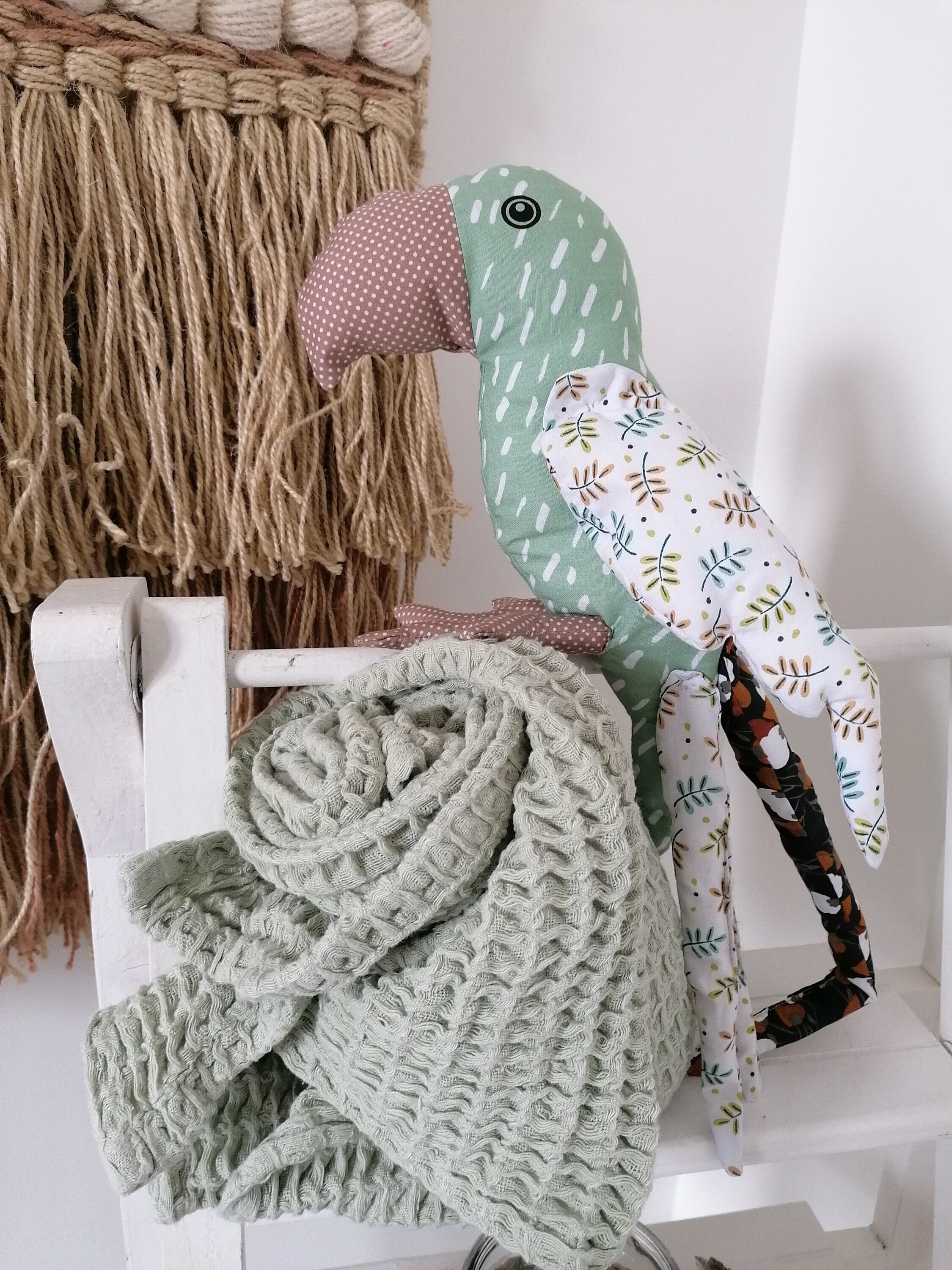 Couverture Gaufrée Pour Bébé 100% Coton Baby Waffle Blanket