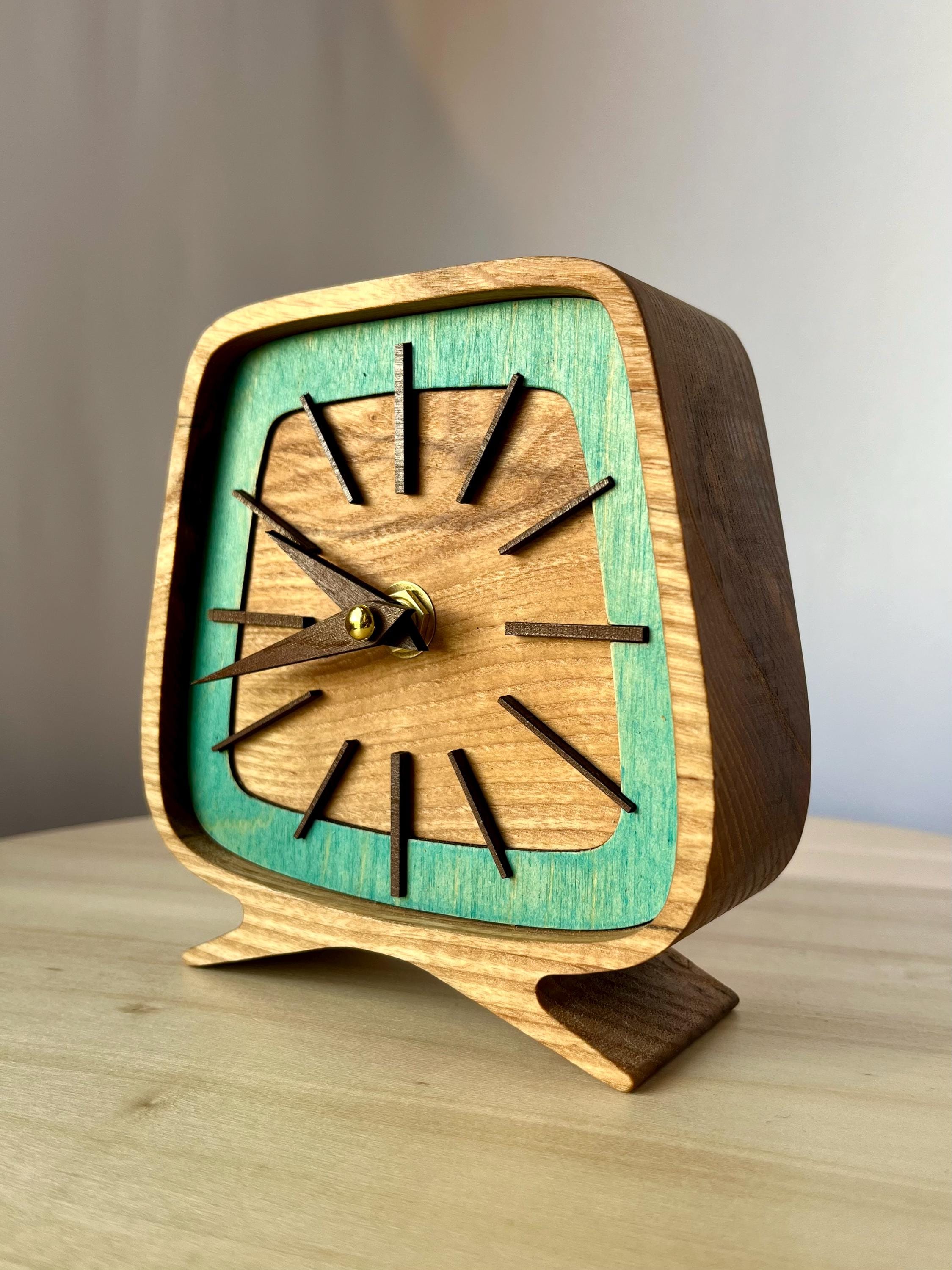 Reloj de madera artesanal España