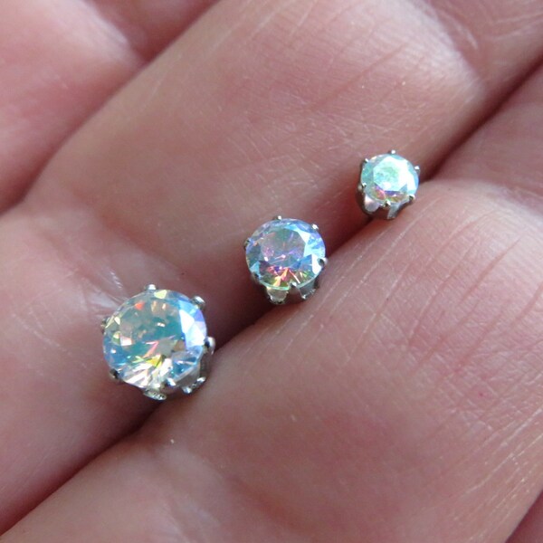 Aurora Borealis Earrings Gold - UK