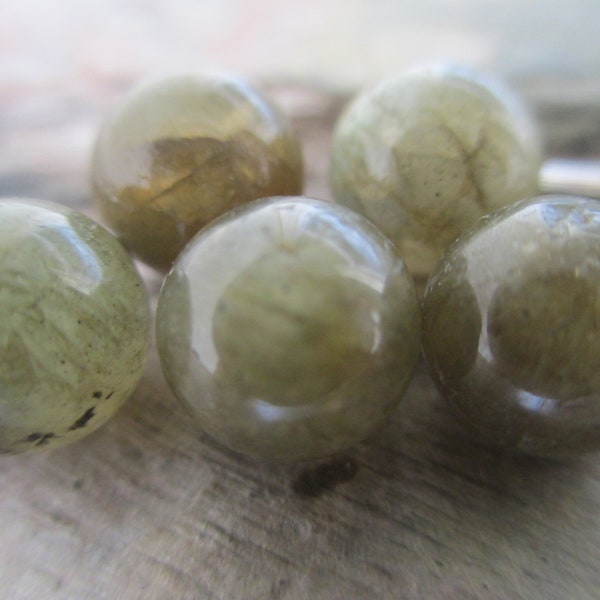 Labradorite Natural Stone Pregnancy Bio-flex Belly Ring