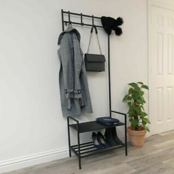 Metal Coat Rack Etsy UK