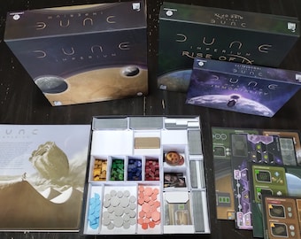 Upgrade insert LBI-DIROI+I (compatible with "Dune Imperium ®" incl. the expansions "Rise of Ix ®" and "Immortality ®")