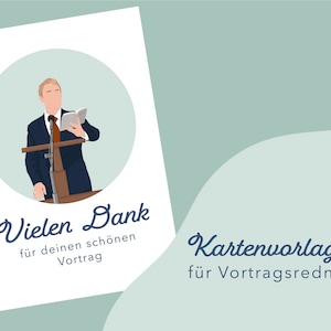 JW - Vorlage Dankeskarte Redner