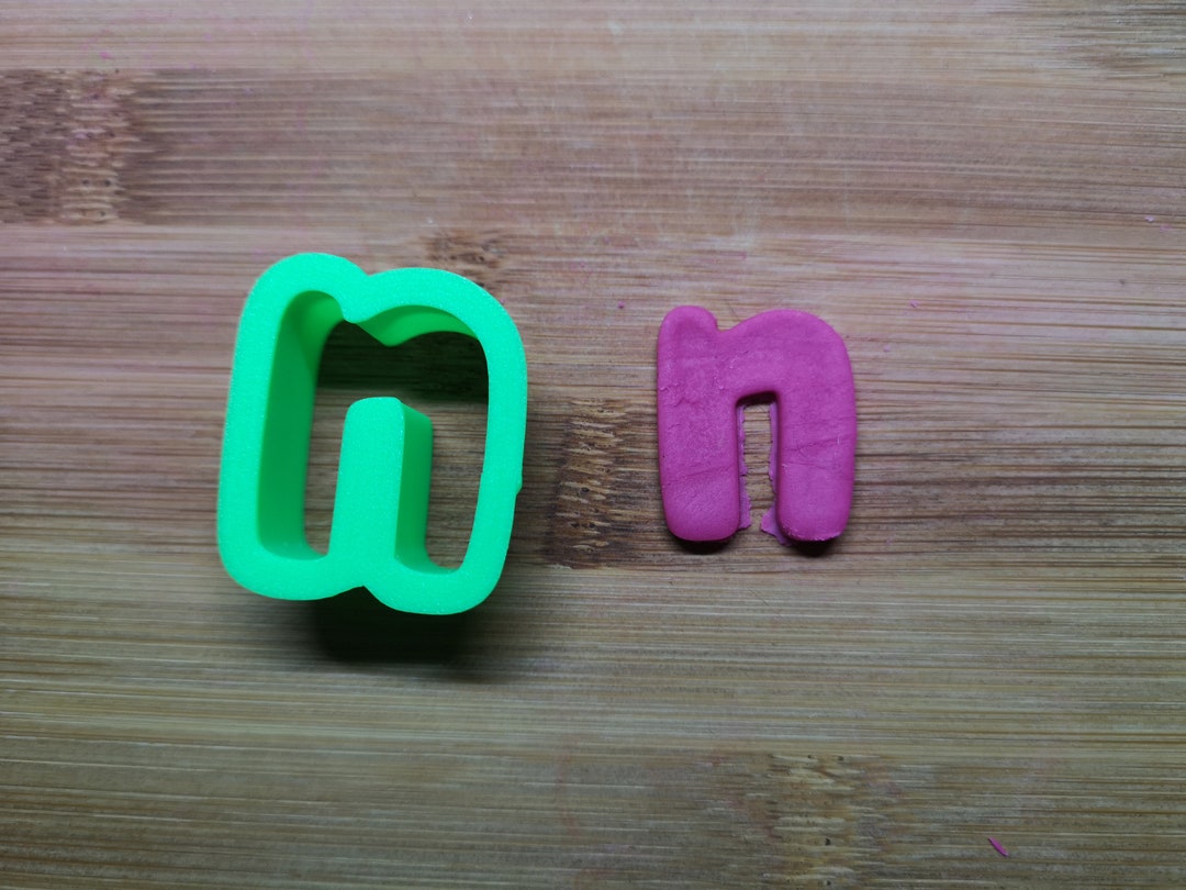 Cookie Cutter Letter N Alphabet for Cutting Cookies. Etsy