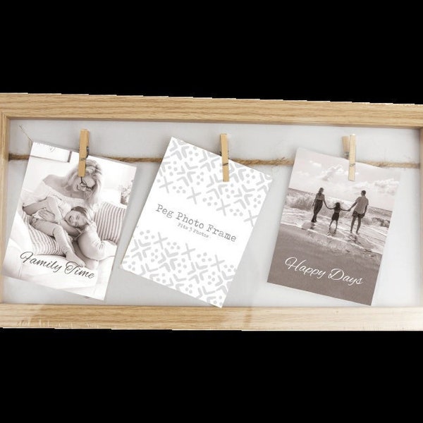 Photo Peg Frames Etsy UK