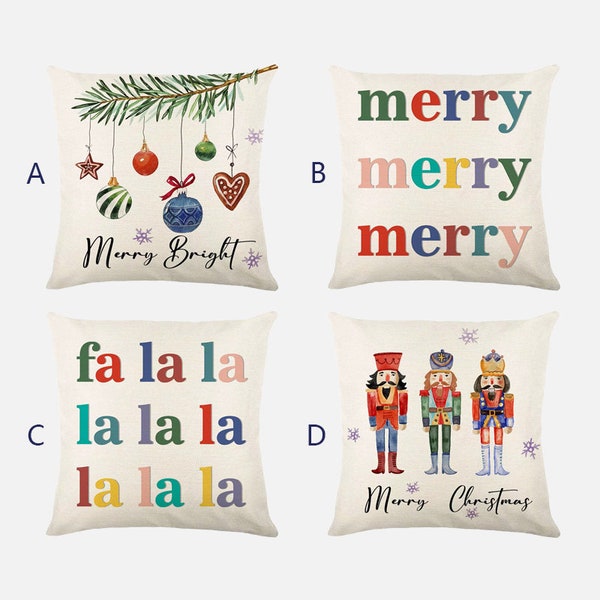 Christmas Cushion Etsy UK