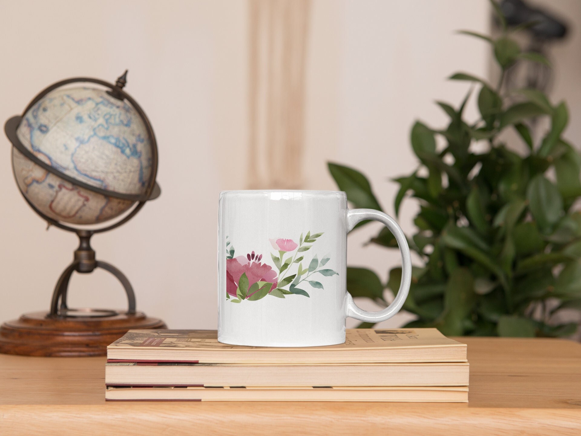 Mug Flower/Idées Cadeaux Fêtes Des Mères