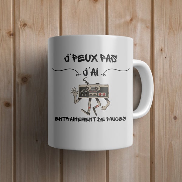 Tasse geek / gamer/ mug cadeaux/ jeux vidéos / personnalisable