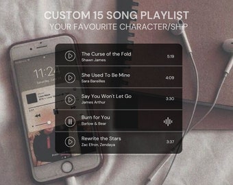 Comfort Character Playlist 15 Songs