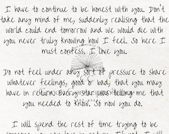 Fictional Character Letter