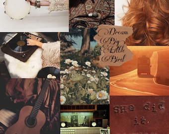 Moodboard postaci Comfort