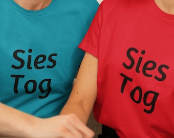 T-shirt Sies Tog: divertente abbigliamento Saffa sudafricano