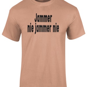 Afrikaans Sorry not Sorry Gildan Heavy Cotton T-Shirt, Jammer nie jammer nie, Great Saffa Gift Idea, South African Funny Phrase Tshirt,