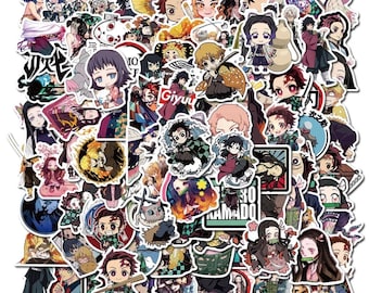 demon slayer sticker etsy
