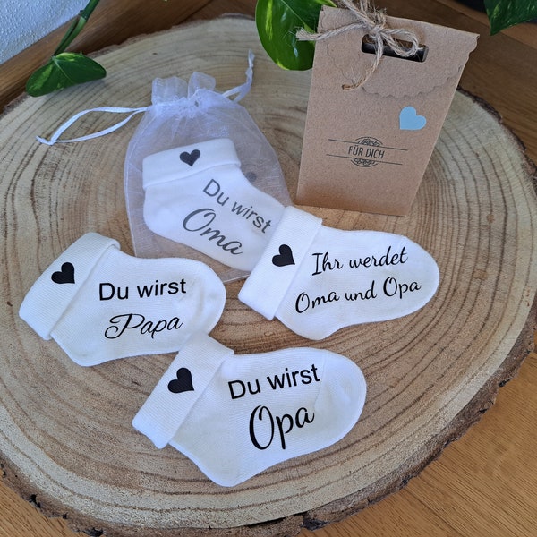 Schwangerschaft verkünden, Wir sind Schwanger, Du wirst Oma/Opa, Patin fragen,Geschenk Patentante /Patenonkel, Willst du meine Patin werden