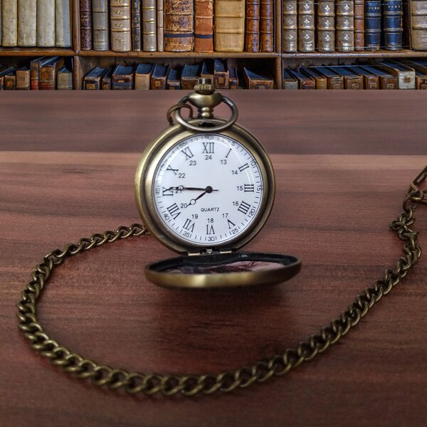 Custom Pocket Watch Etsy