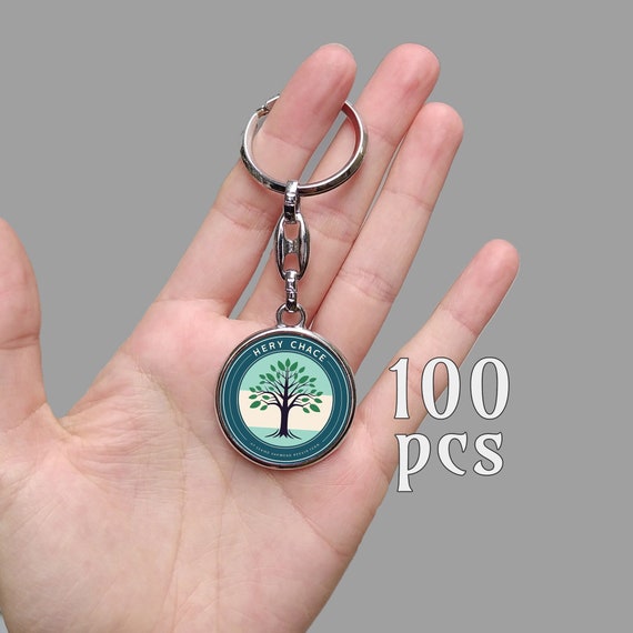 Custom Metal Key Ring Lanyard Attachments Pack of 1000pcs | 24Hourwristbands