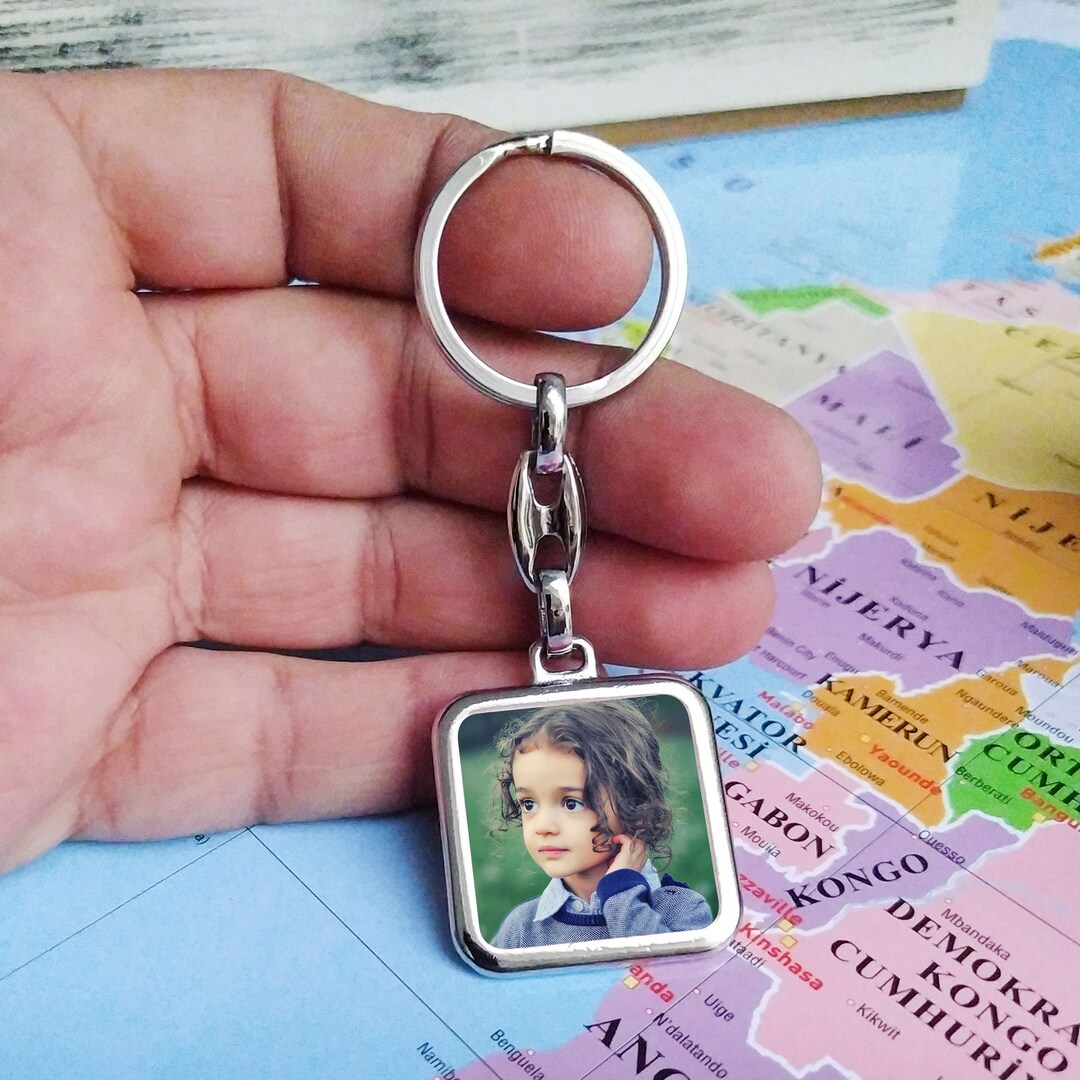 Custom Logo Printed Keychain Bulk for Companies Personalized Etsy