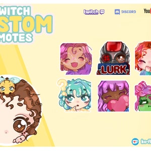 Emoticones personalizados para Twitch y Discord