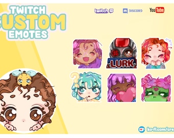 Custom Emotes for Twitch and Discord