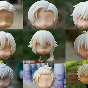 Nendoroid short hair gsc Nendoroid ob11 hair color can be changed Nendoroid customization