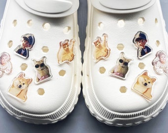 Custom Shoe Charms ,Custom Shoe Clips,Custom Shoe Ornaments  ，Pet Shoe Clip， Photo Shoe Clips,Christmas Gifts,Custom Shoe Decoration