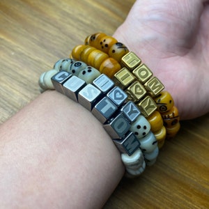 Custom Yak Bone Bracelets,Tibetan buddhist  Beaded Bracelets，Custom Gifts, Christmas Gifts, Birthday Gift ,Custom Beaded Bracelet